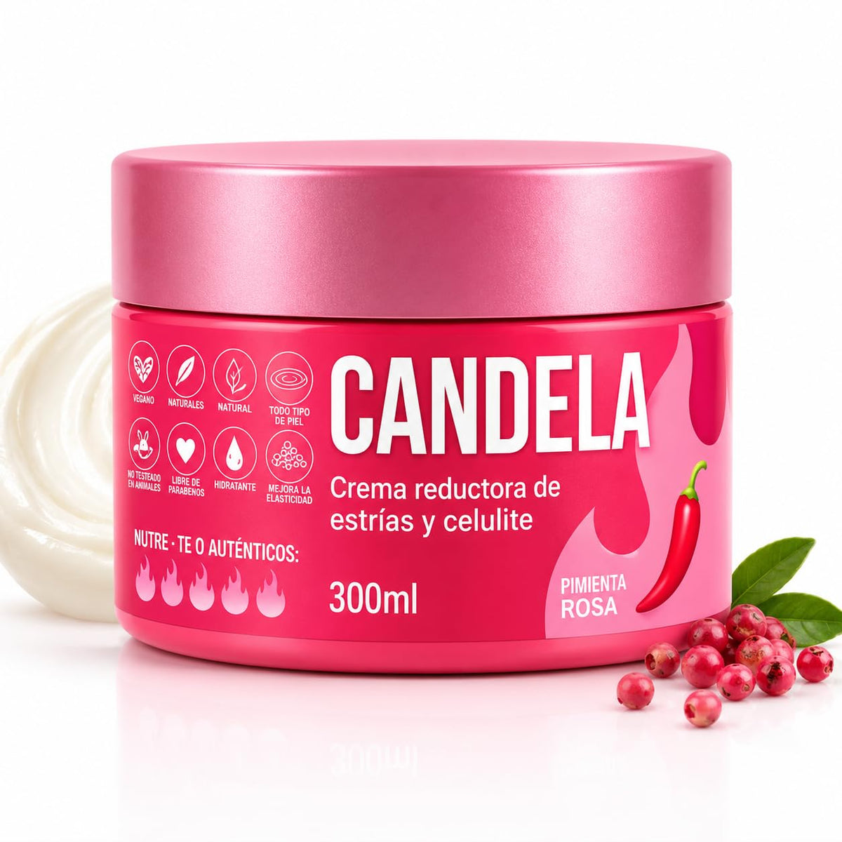 Crema Reductora de Estrías y celulitis